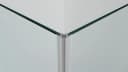 Eckdusche WELLTIME "Firenze" Silberfarben Bild 4