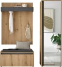HOME AFFAIRE Garderoben-Set GIRON/CiTY mit Spiegel und Schuhbank Bild 3