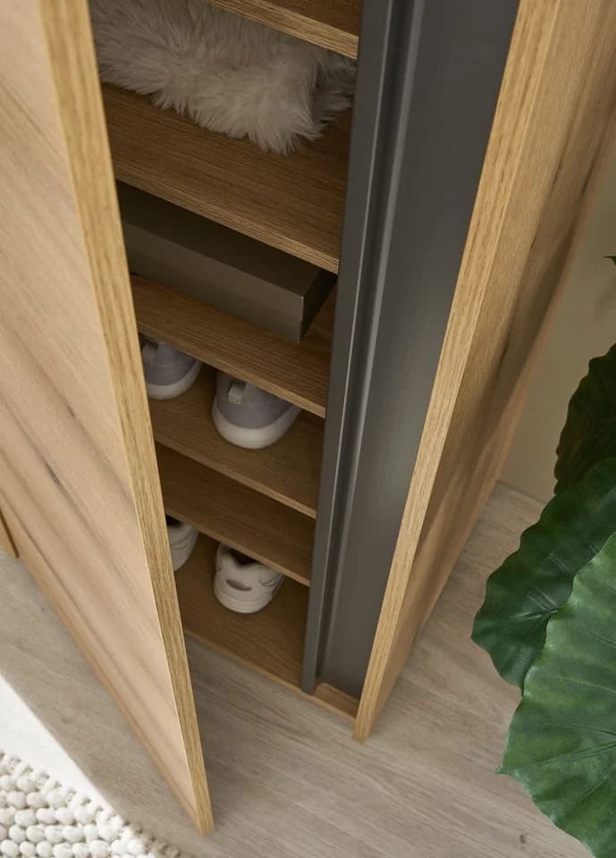Home Affaire Garderobenschrank GiRON/CiTY Eiche Evoke - Bild 5