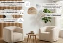 LYZA Relaxsessel Braun LeGer Home by Lena Gercke Bild 3