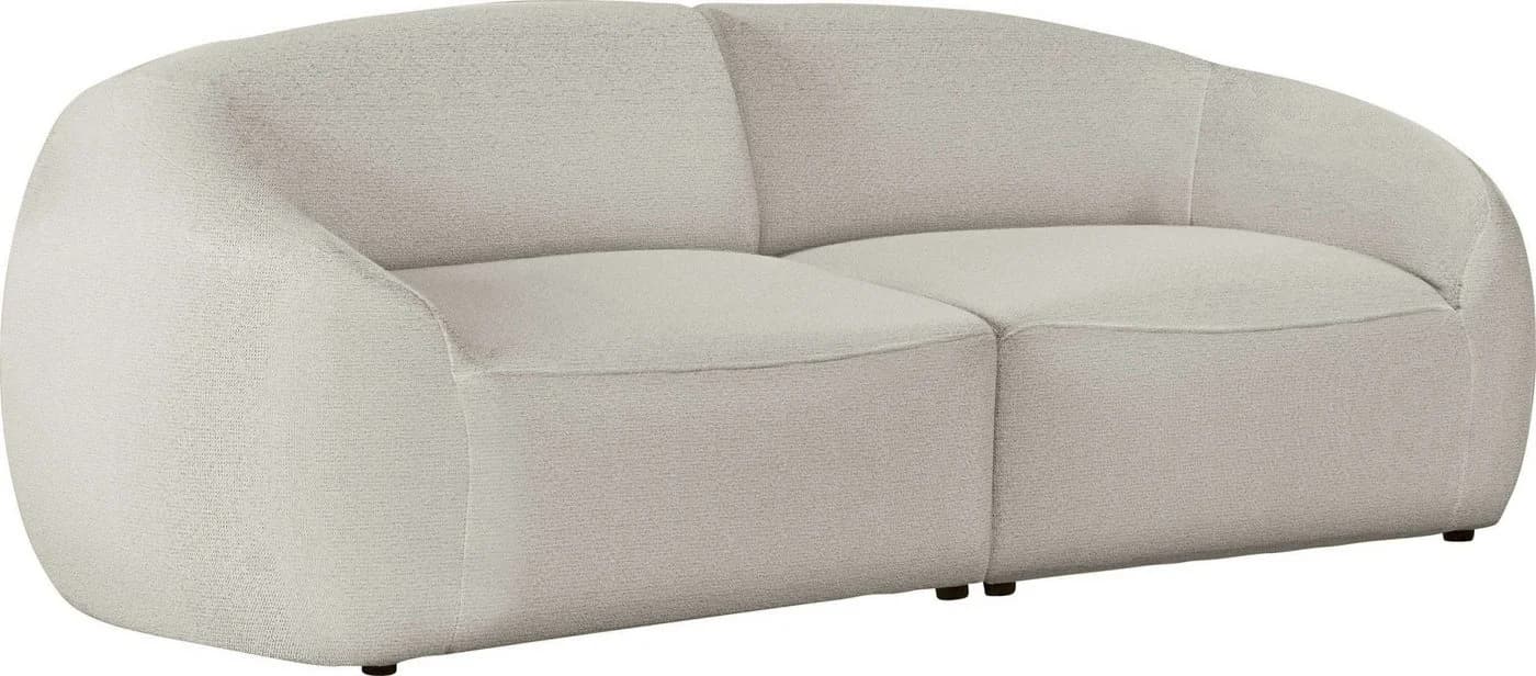 LeGer Home Big-Sofa YANI Beige Organische Form Designersofa - Bild 5