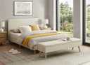 Home affaire Bettbank Armandine mit Stauraum Beige Bild 1