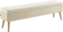 Home affaire Bettbank Armandine mit Stauraum Beige Bild 2