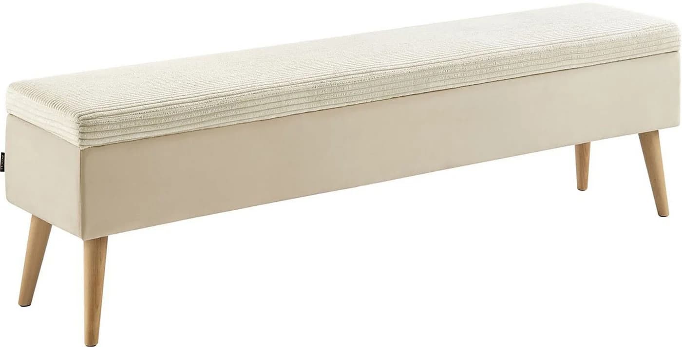 Home affaire Bettbank Armandine mit Stauraum Beige - Bild 2