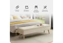 Home affaire Bettbank Armandine mit Stauraum Beige Bild 3