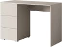 HOME AFFAIRE Vera Schreibtisch mit LED-Beleuchtung und 3 Schubladen Bild 1