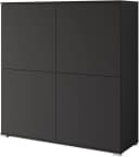 OTTO HOME Kenia PC-Schrank Sekretär graphite schwarz matt Push-to-Open Bild 1
