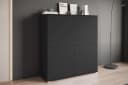 OTTO HOME Kenia PC-Schrank Sekretär graphite schwarz matt Push-to-Open Bild 4