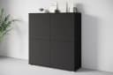 OTTO HOME Kenia PC-Schrank Sekretär graphite schwarz matt Push-to-Open Bild 5