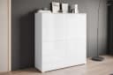 OTTO HOME Kenia PC-Schrank Weiß Hochglanz mit Tastaturauszug Bild 4