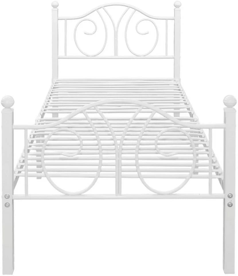 OTTO HOME LUND Landhausbett Metallbett Märchenbett Prinzessinbett Weiß - Bild 5