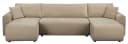 OTTO HOME Wohnlandschaft JONAA 311 cm U-Form Schlafsofa Boxspring Polsterung Beige Bild 1