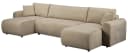 OTTO HOME Wohnlandschaft JONAA 311 cm U-Form Schlafsofa Boxspring Polsterung Beige Bild 5