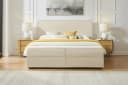 Boxbett OTTO HOME Eliaas inkl. Bettkasten und Topper, Liegefläche 180x200cm, beige Bild 4