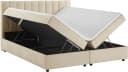 OTTO HOME Boxbett Haileyy inkl. Bettkasten und Topper, Liegefläche 180x200cm, beige Bild 3