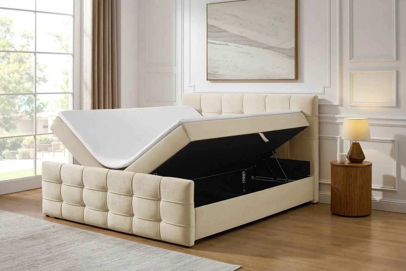 Boxbett Lilienne OTTO HOME Beige Bettkasten - Bild 3