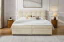 Boxbett OTTO HOME Tommes inkl. Bettkasten und Topper, Liegefläche 180x200cm, Beige, Komplettbetten Bild 4