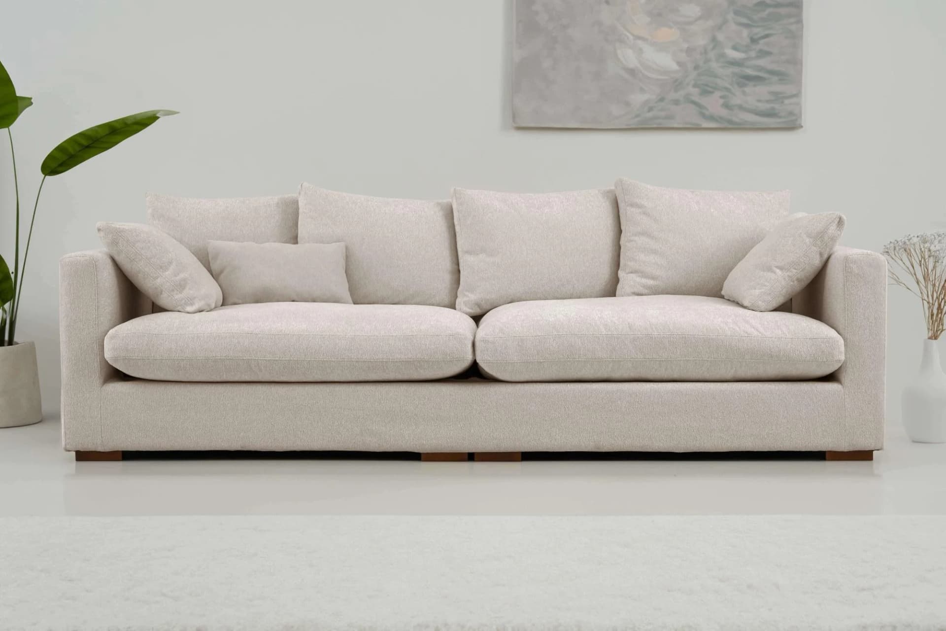 Big-Sofa HOME AFFAIRE Coray Beige