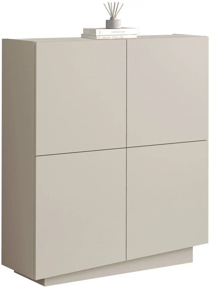 OTTO HOME Highboard VELA 100x120cm 4 Türen Modern