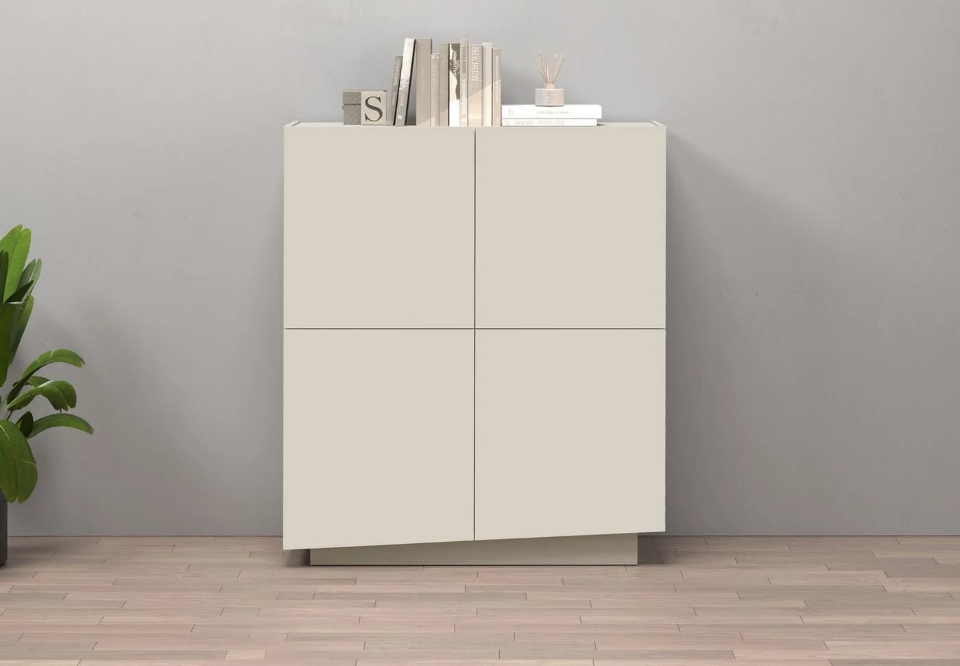 OTTO HOME Highboard VELA 100x120cm 4 Türen Modern - Bild 2