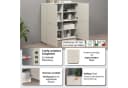 OTTO HOME Highboard VELA 100x120cm 4 Türen Modern Bild 3