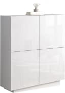 OTTO HOME Highboard VELA Weiß Hochglanz 120 cm Bild 1