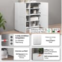 OTTO HOME Highboard VELA Weiß Hochglanz 120 cm Bild 3