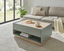 HOME AFFAIRE City/Giron Couchtisch Grün mit Schubkasten Bild 1