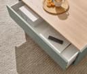 HOME AFFAIRE City/Giron Couchtisch Grün mit Schubkasten Bild 5