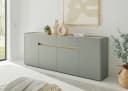 HOME AFFAIRE Sideboard City/Giron Grün Modern FSC-Zertifiziert Bild 1