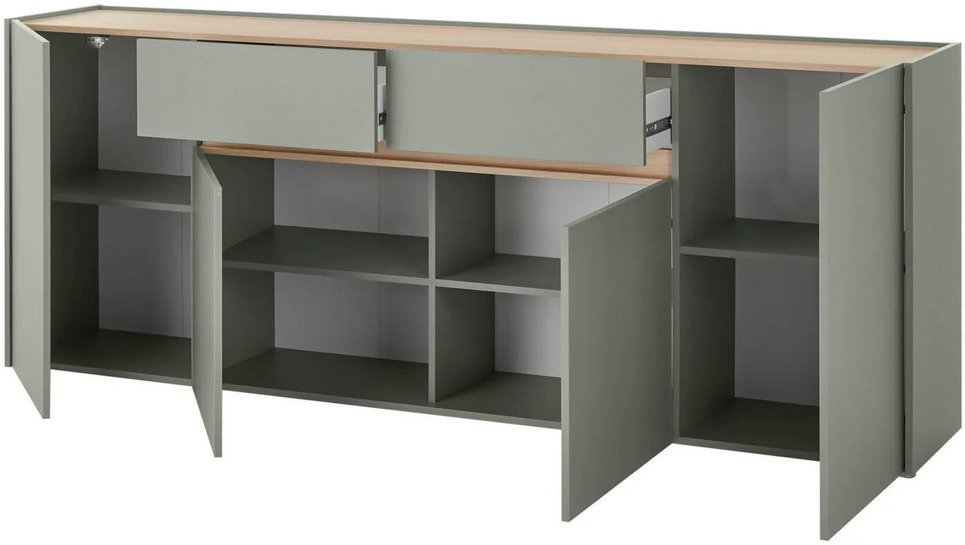 HOME AFFAIRE Sideboard City/Giron Grün Modern FSC-Zertifiziert - Bild 4
