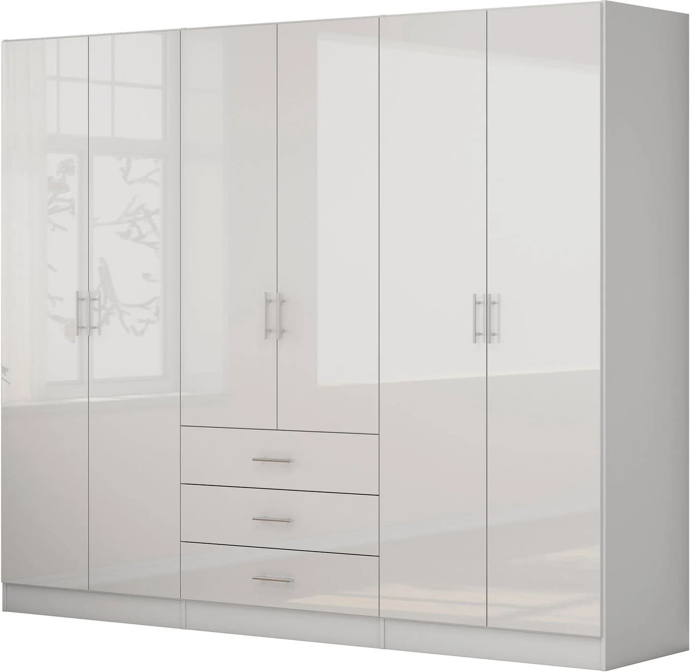 OTTO home Kleiderschrank Trento Schlafzimmerschrank Garderobe hochglanz Bestseller
