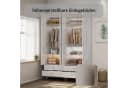 OTTO HOME Kleiderschrank Oslo Schlafzimmerschrank Garderobe Weiß Landhaus Bestseller Bild 5