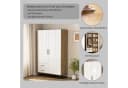 OTTO HOME Lucca Schlafzimmerschrank Garderobe Hochglanz Bestseller Bild 3