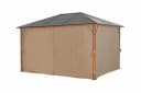 Konifera Pavillon Aruba 2.0 Beige Polycarbonat-Dach Bild 5