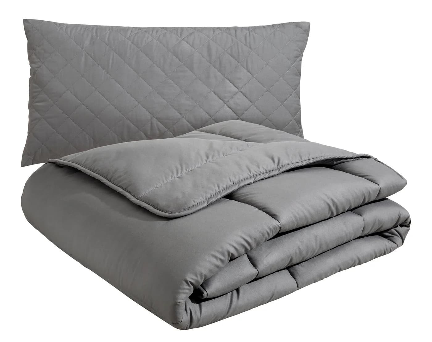OTTO home Microfaserbettdecke + Microfaserkissen Clarra Spar Set