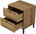 OTTO home Nachtkommode Motala Nachtschrank Set BOHO Style mit Geflecht Schubladen Bestseller Bild 5