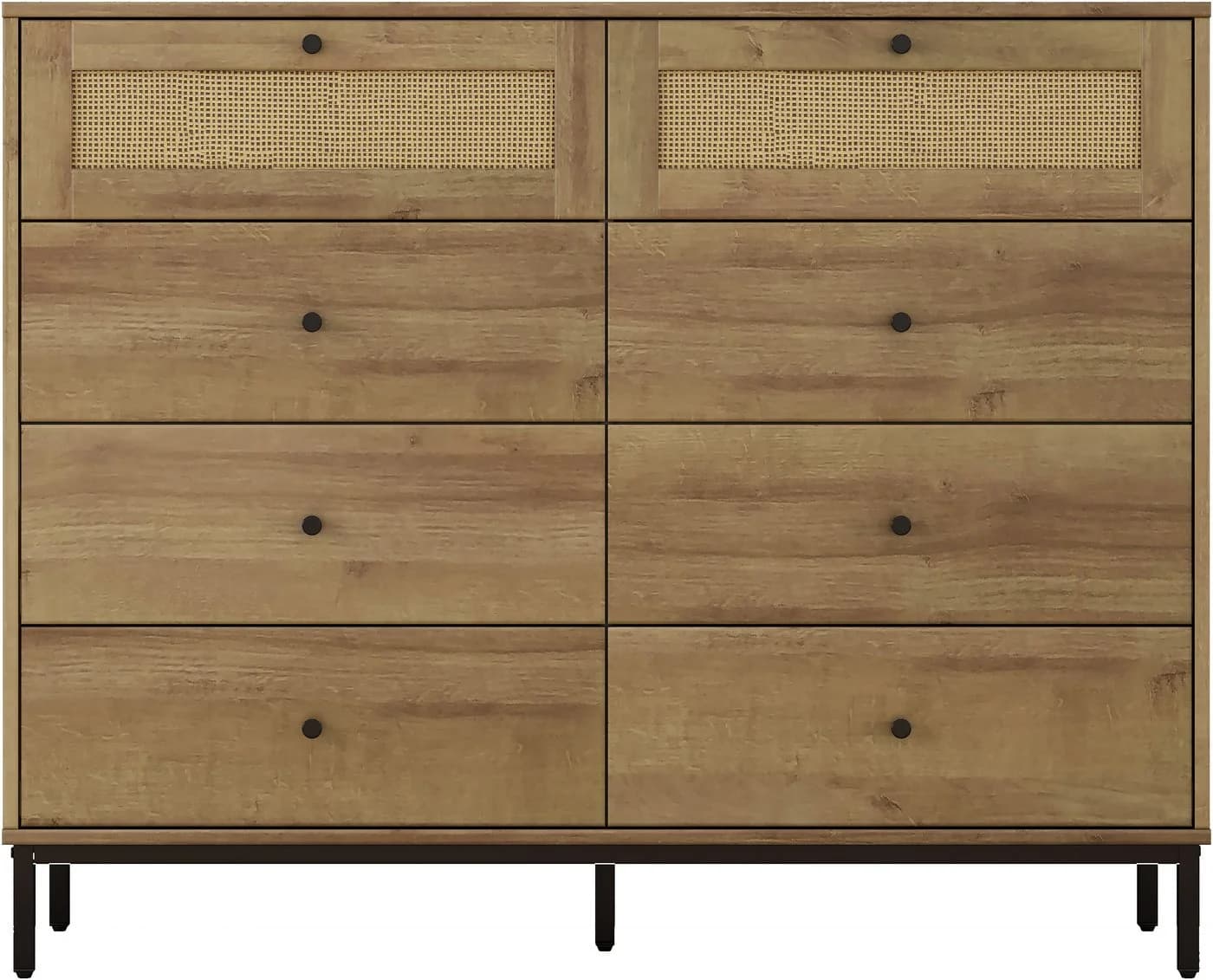 OTTO home Kombikommode Motala Wäsche Schrank 8 Schubladen BOHO Design