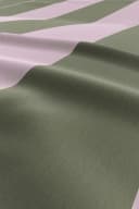 Bettwäsche OTTO HOME Sari Trend Rosa-Oliv Streifen Bild 4