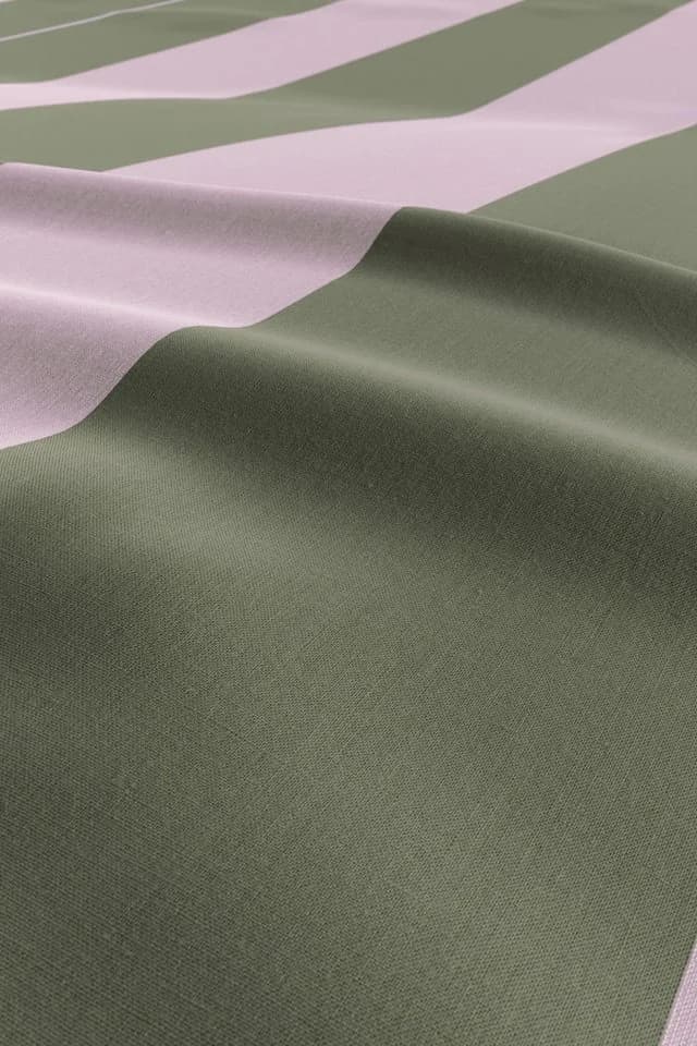 Bettwäsche OTTO HOME Sari Trend Rosa-Oliv Streifen - Bild 4