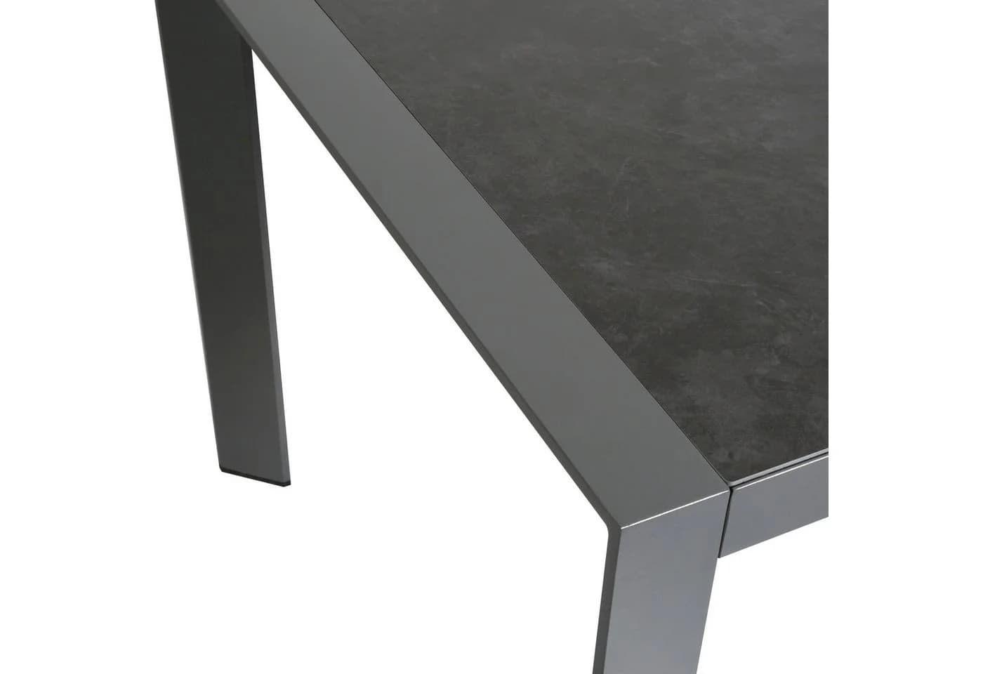 Ausziehbarer Gartentisch aus gesintertem Stein und Aluminium - Bild 5