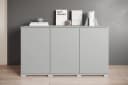 OTTO HOME Sideboard Kenia 120cm Grau Modern Push-to-Open Bild 2