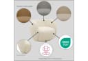 homsy by Ana Johnson Sessel Pebbla, exklusiver Designsessel, Drehsessel, Luxus-Microfaser oder Chenille Bild 3