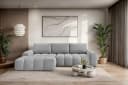 OTTO HOME Ecksofa AZITA L-Form Grau 270 cm Chenille Bild 2