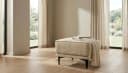 OTTO HOME Polsterhocker Oland Cream Polyester Bild 2