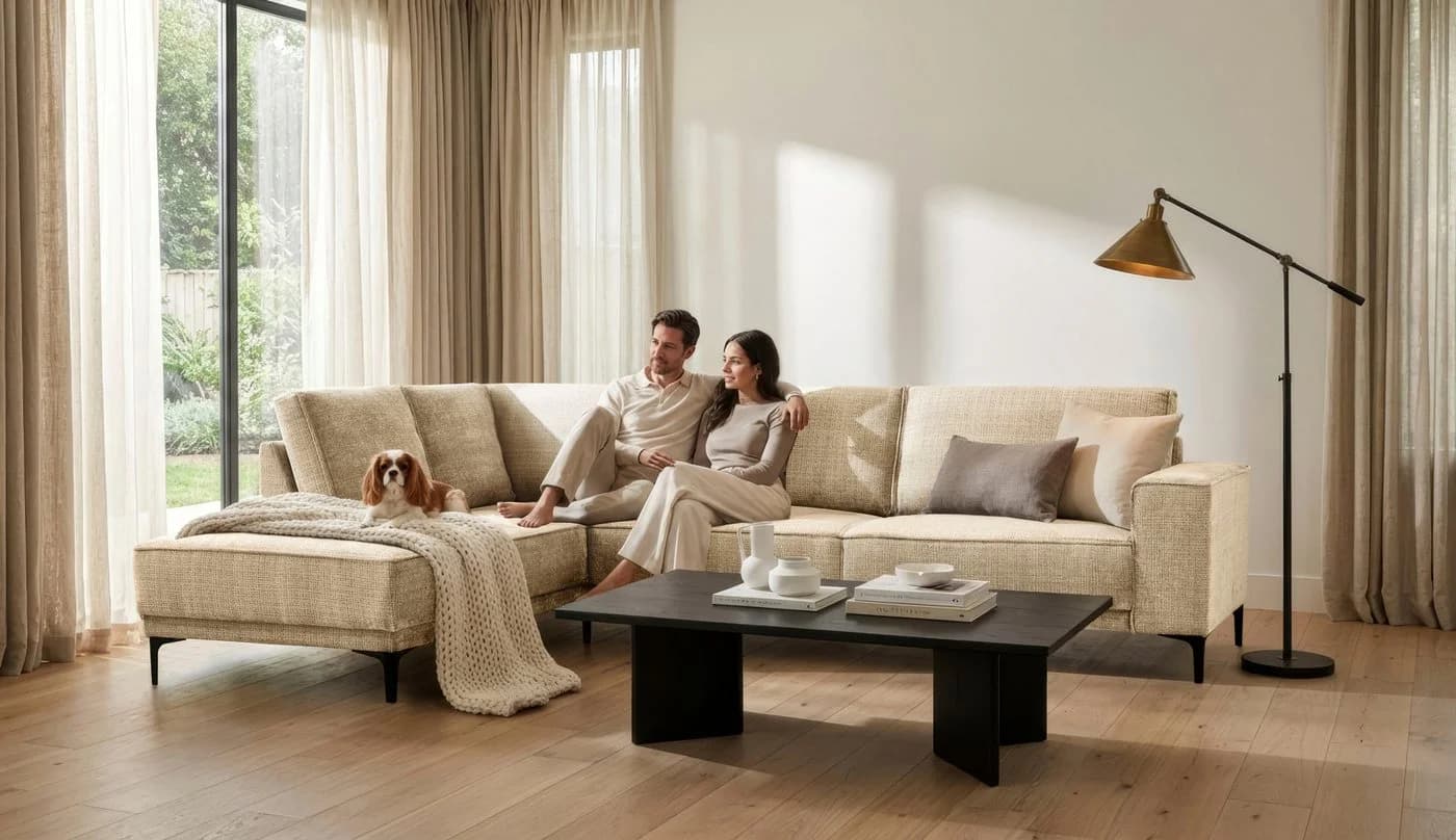 OTTO HOME Ecksofa OLAND L-Form Cream Skandi-Design - Bild 2