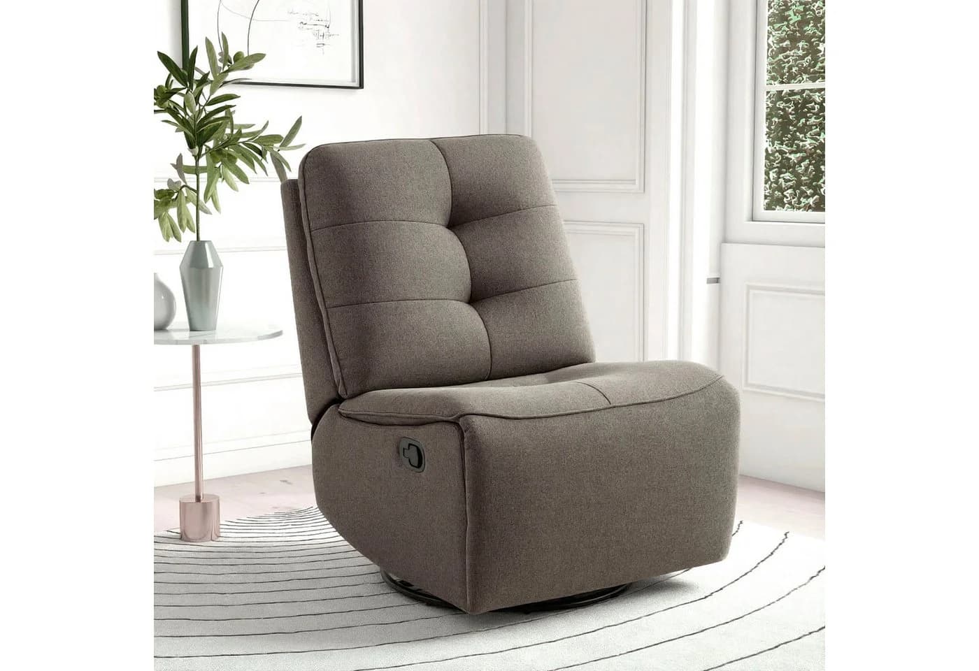 OTTO home Sessel BAILEE TV-Sessel Schaukelsessel Drehsessel Webstoff - Bild 4