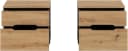 Nachtkommode Home Affaire REHAT 2er Set Grau Bild 4