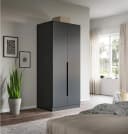Home affaire Kleiderschrank Skarde Anthrazit 2-türig Bild 1