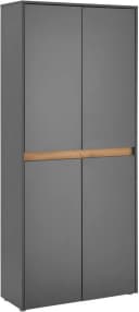 HOME AFFAIRE Schuhschrank City/Giron Anthrazit 32-Schuh-Kapazität Bild 1